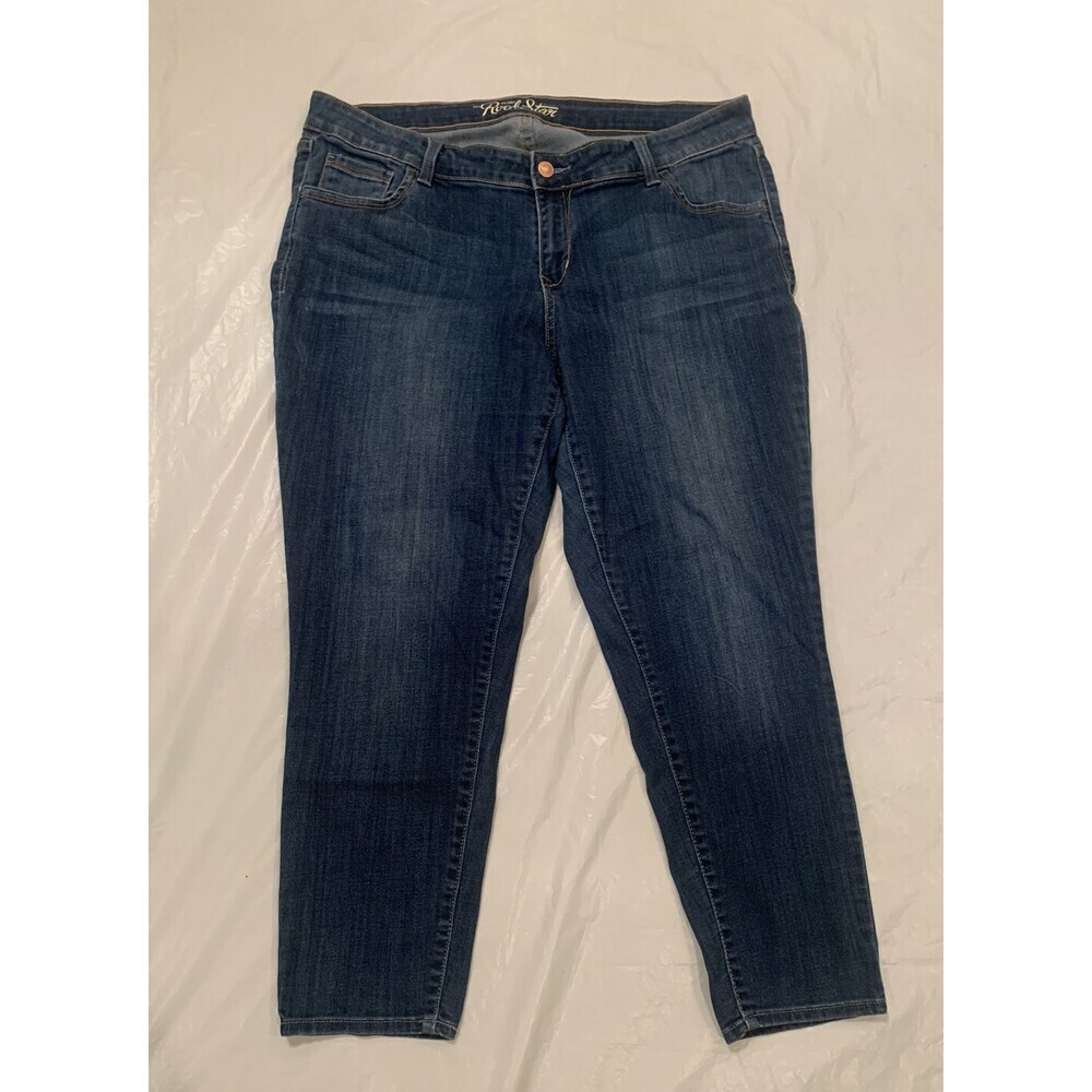 Old Navy Rock Star Med Wash Women's Skinny Jeans Size 18